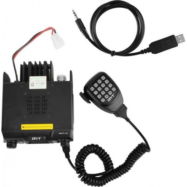 QYT KT-980 Plus Ασύρματος Πομποδέκτης UHF/VHF με Μονόχρωμη Οθόνη